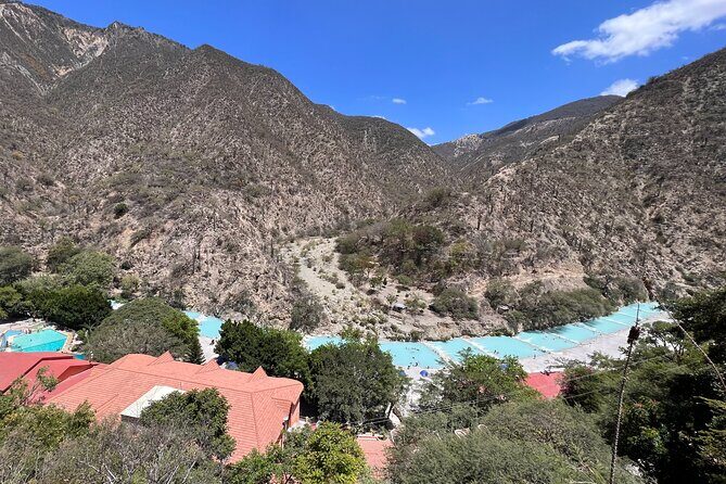 100% private tour to hotsprings Tolantongo from Mexico city - Entering Tolantongo’s Paradise section: 40 pools and the fun stuff first