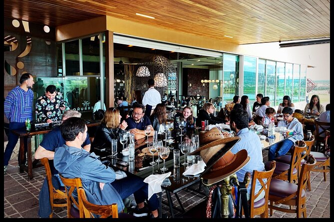 3 or 5 Course Menu + Wine Pairing + Tour @Local Winery - A Smooth Shuttle to Enoturismo Tres Raíces