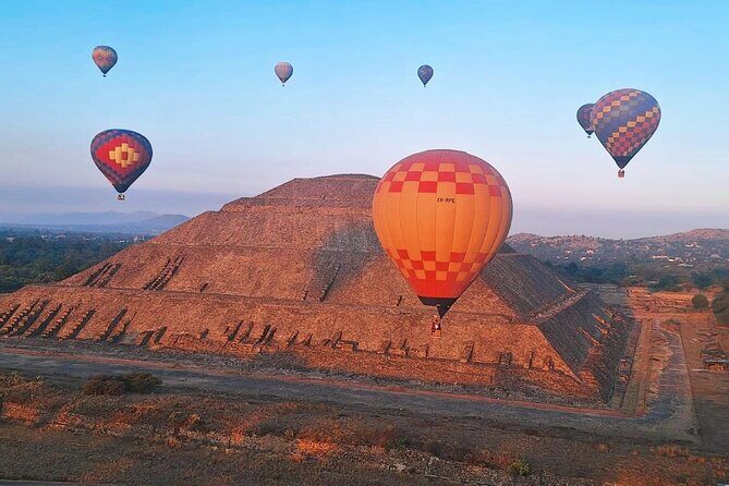 All-inclusive hot air balloon flight over Teotihuacan - Key highlights to know before you go
