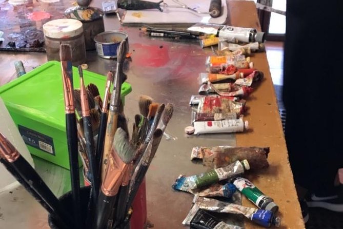 Art tour through artists' workshops around San Miguel de Allende - Bea Aaranson’s workshop: watching art become a process