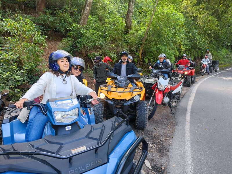 ATV to the waterfalls in Valle de Bravo - The pine-oyamel forest ride you actually feel