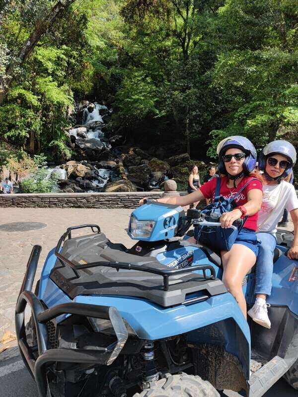 ATV to the waterfalls in Valle de Bravo - Velo de Novia waterfall and the interpretive park time