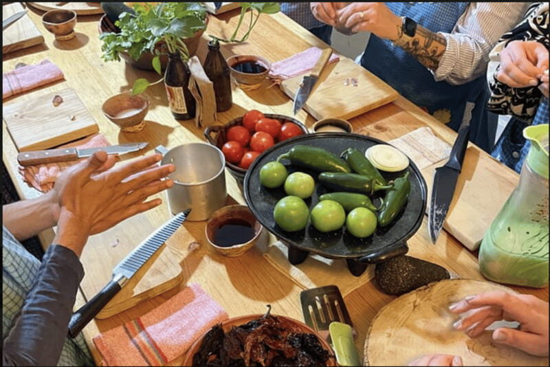 Authentic Mexican Salsas Workshop - The market shopping: what you’re really learning to look for