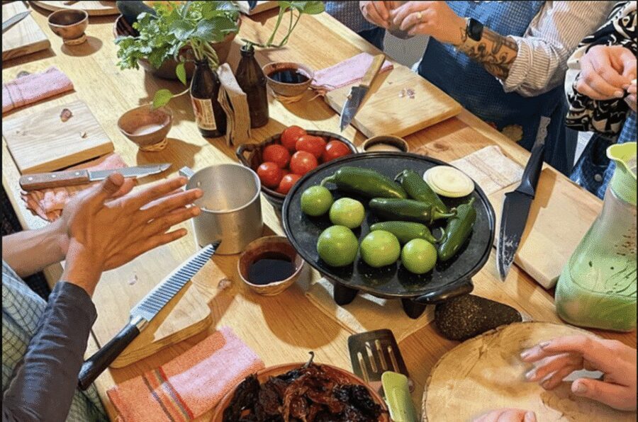 Authentic Mexican Salsas Workshop - Plant-based salsas in traditional formats