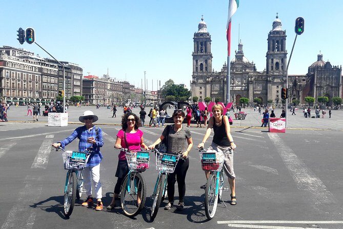 Aztec Tlan - Heritage Bike Tour CDMX - From Bellas Artes to Palacio Postal to MUNAL: architecture you can spot at speed