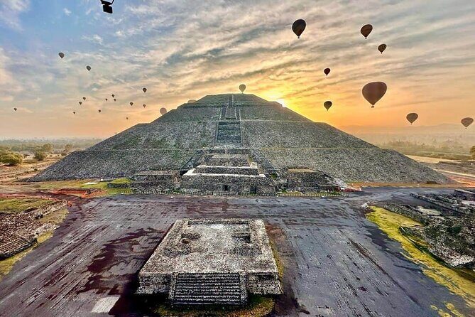 Balloon flight Teotihuacan, Breakfast in a cave Pick up in CDMX - Key things to know before you go