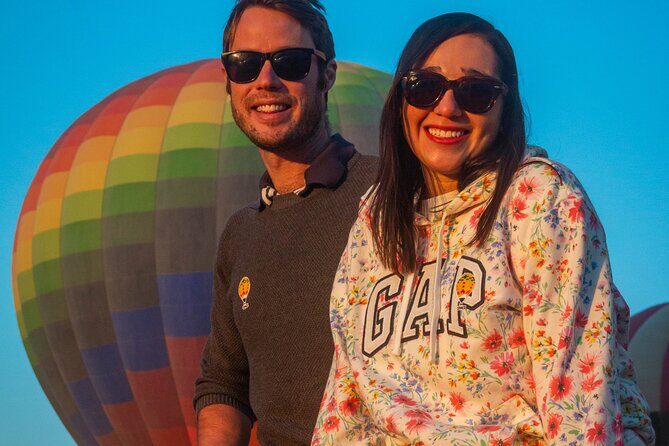 Balloon Flight with Breakfast in Cave and Round Trip CDMX - Teotihuacán balloon flight: toast, certificate, and that first view