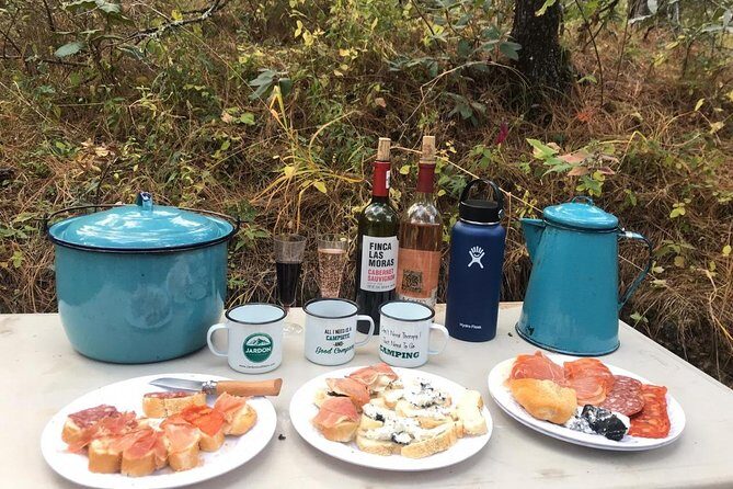 Camping Sierra Gorda - Day 1: San Joaquín, a local meal, and the Extoraz River crossing