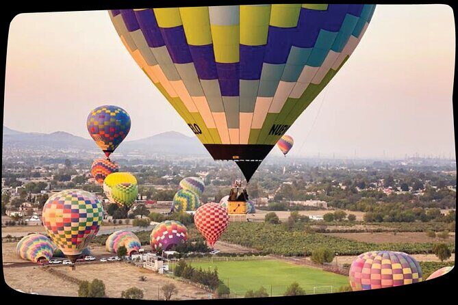 CDMX balloon flight, breakfast, pickup and visit to Teotihuacán - Breakfast in the morning (yes, it matters)