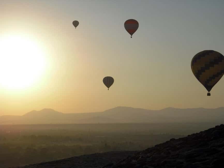 CDMX: Teotihuacan Hot Air Balloon with Breakfast - Key things to know before you go