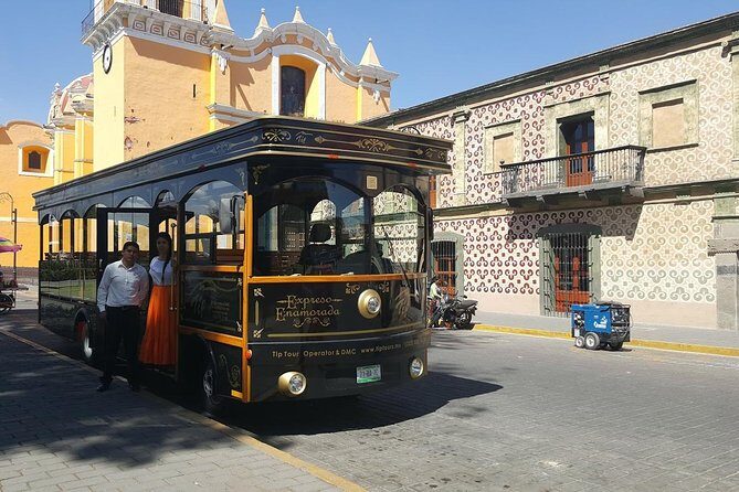 Cholula Magical Twon on a Traditional Tram from Puebla - Pirámide de Cholula views from the tram: what to look for