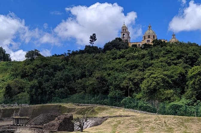 Cholula Pyramid and its churches Puebla - Entering the Cholula pyramid complex (and why it feels different)