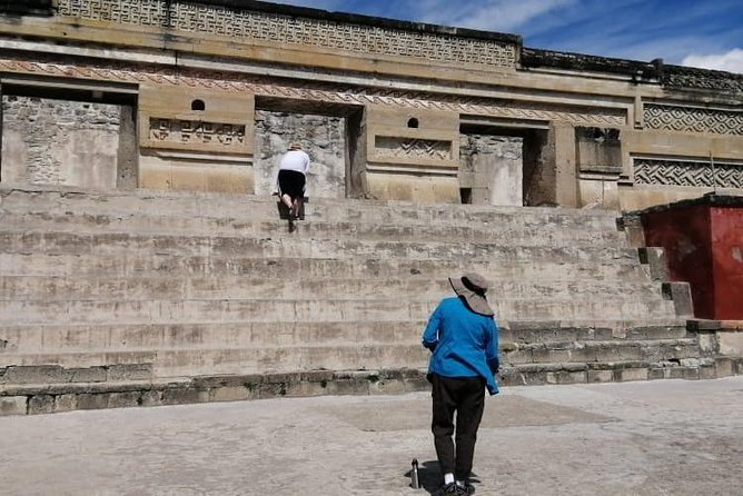 Combo two-day tours, Hierve el Agua Full day and Monte Alban full day - Day 2: Tree of Tule, Hierve el Agua pools, Teotitlán rugs, Mitla, and mezcal