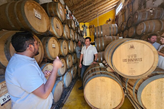 Danzantes Premium Mezcal, Hierve el Agua, Textiles & Lunch - Stop 3: Los Danzantes Premium Mezcal in a cave tasting