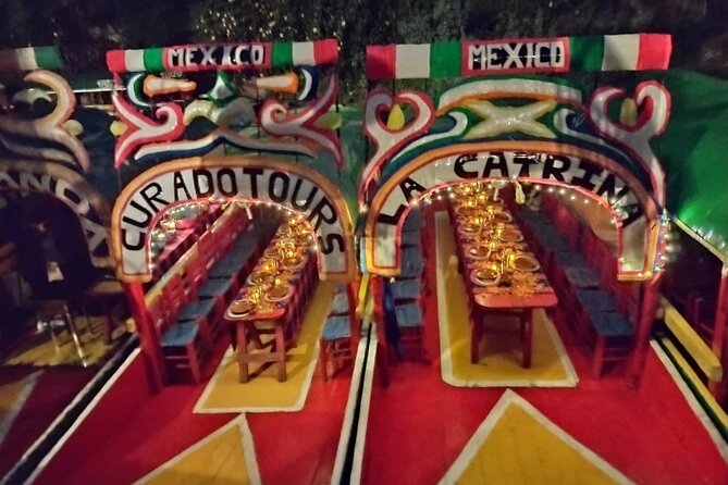 Day of the Dead Night in Xochimilco: Dinner & beer tasting - Dinner, Beer Tasting, and a Day of the Dead Boat Ride in Xochimilco