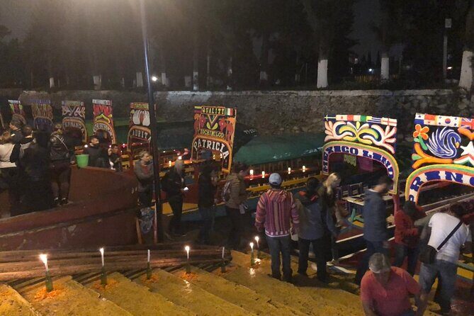 Day of the Dead Tour in Mexico City - Xochimilco by trajinera: chinampas, mariachi, and the reality of night cruising