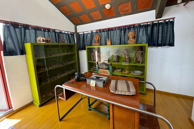 Diego Rivera Frida Kahlo Studio House Tour - Diego Rivera’s side: studio details that feel like someone just stepped out