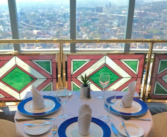 Dinner at the Revolving Bellini Restaurant in Mexico City - Price and value: what you’re paying for at $99 per person