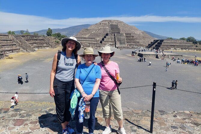 Discover Teotihuacan - Citadel and the Temple of the Feathered Serpent stone heads