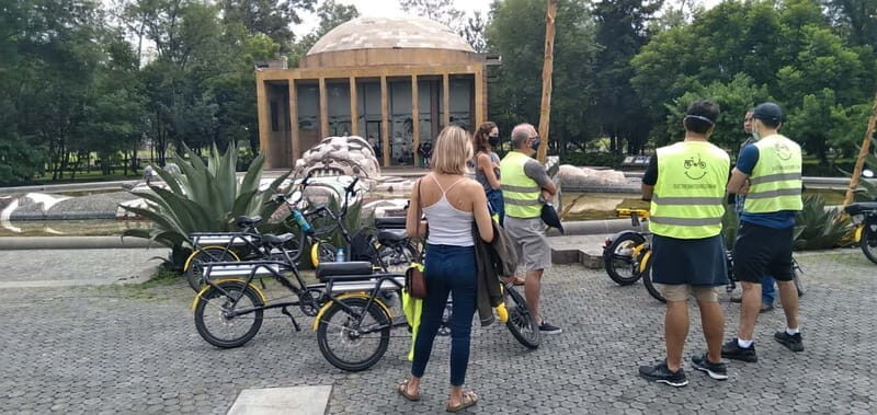 Electric Bike City Tour with a taco stop. - Meeting at Zacatecas 3: How the Tour Sets You Up