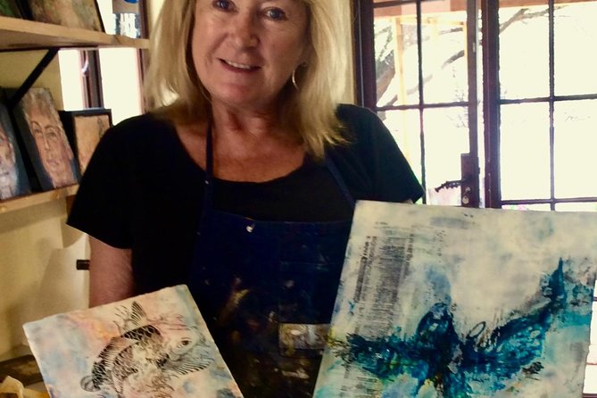 Encaustic painting workshops with Ezshwan Winding - What You’ll Take Home: Finished Paintings and Useful Notes