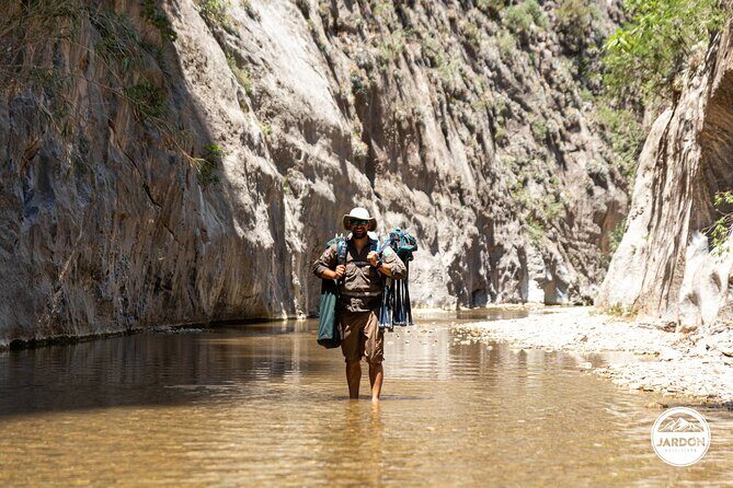 Extoraz River Hike with Pick-up - Cave camping in the mountain: sleeping beside the canyon