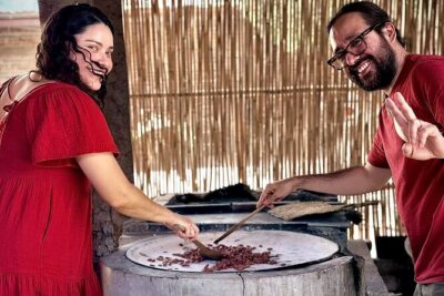 Flavors and landscapes Boil water Mezcal Textiles and Cooking - Hierve el Agua: petrified waterfalls, natural pools, and the easy-to-moderate walk