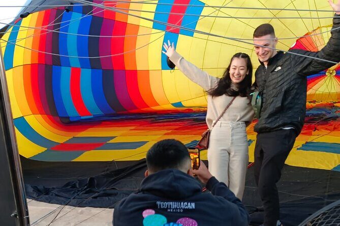 Fly by Teotihuacan Balloon / Private Transportation + Cave Breakfast - Private Transfer, Shared Flight: How the Balance Works