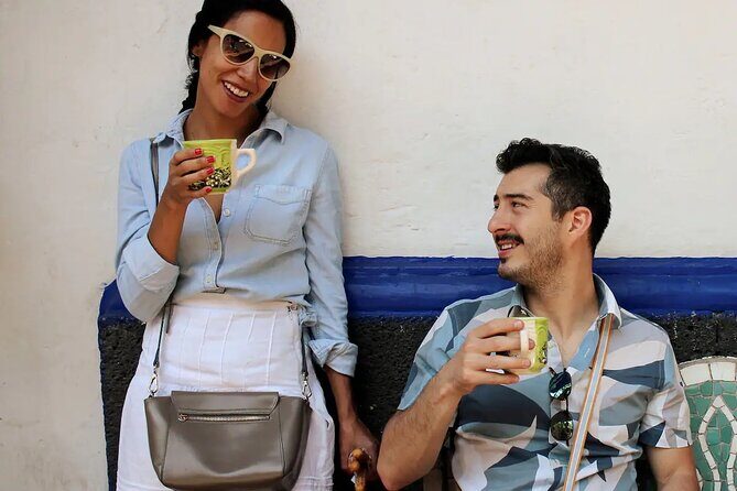 Frida Kahlo VIP [Museum Tickets Included] Walk, Markets & Churros - Stop 2: Parque Frida Kalho under the ahuehuete trees