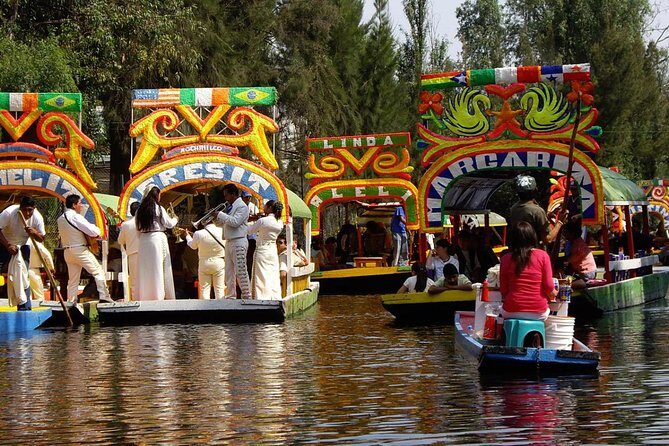 Frida Kahlo's House, Coyoacan and Xochimilco - All Day Tour - UNAM library stop and Coyoacán: short windows, big atmosphere