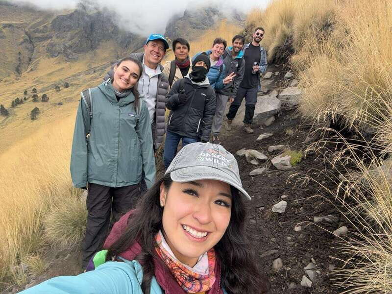 From Mexico City: Hike Iztaccihuatl Volcano with an Alpinist - La Joya and the transition from van to trek