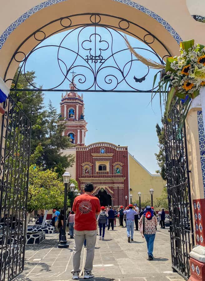 From Mexico City: One-day adventure: Puebla, Cholula, and Tonantzintla - Puebla’s historic center: cathedral walls, Rosary Chapel, and street time