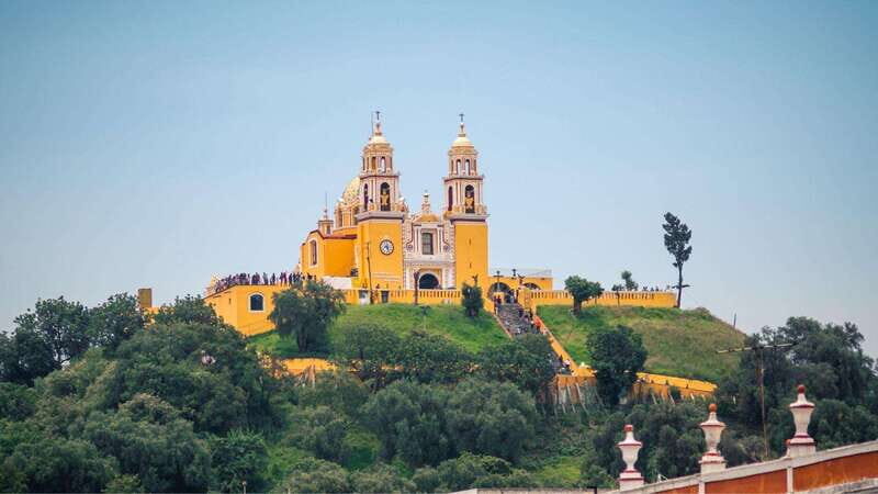 From Puebla: Cholula Pyramid and Churches all included - Practical stuff: steps, closed days, and what to pack