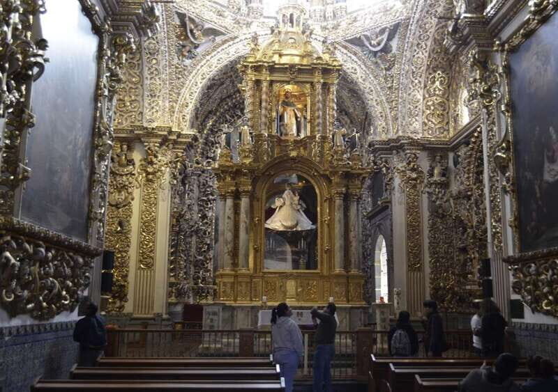 From Puebla: Full-Day Puebla city and Cholula all included - Chapel of the Rosary: Gold-Leaf Baroque in 30 Minutes