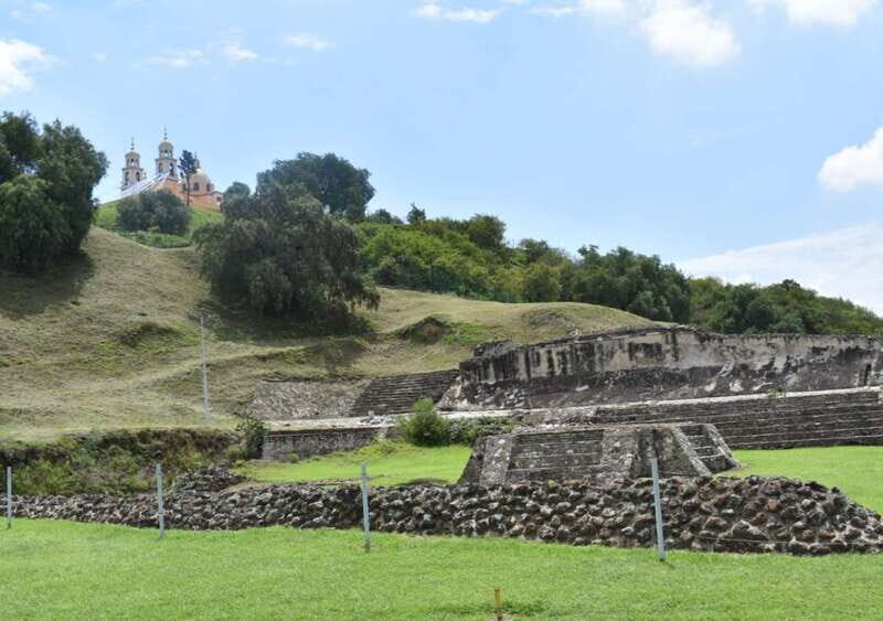 From Puebla: Full-Day Puebla city and Cholula all included - Great Pyramid of Cholula: Big Views, Big Scale