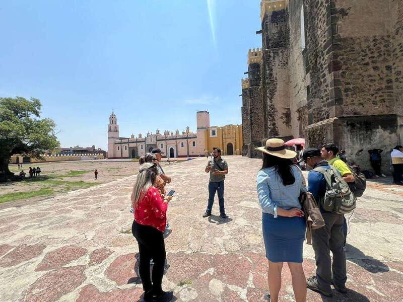 From Puebla: Guided Tour of Cholula - Walking the town: Soria, Cholula streets, and San Francisco Acatepec
