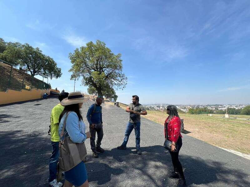 From Puebla: Guided Tour of Cholula - Cholula Archaeological Zone: the pyramid story you can actually track