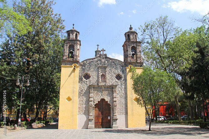 Guided Tour of Coyoacan and Leon Trotsky Museum - Parish of St. John the Baptist: Evangelization Through a Historical Lens