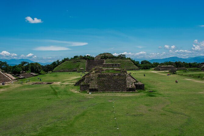 Half day tour to Monte Albán - Pyramids, tombs, temples, and the I-shaped ball court