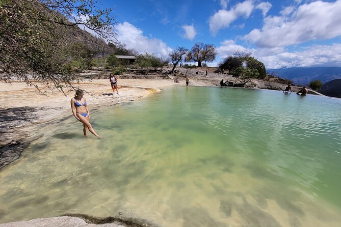 Hierve el Agua Half-Day Guided Hike Adventure ALL FEES INCLUDED - Stop 2: Hiking down the petrified waterfall rock formations
