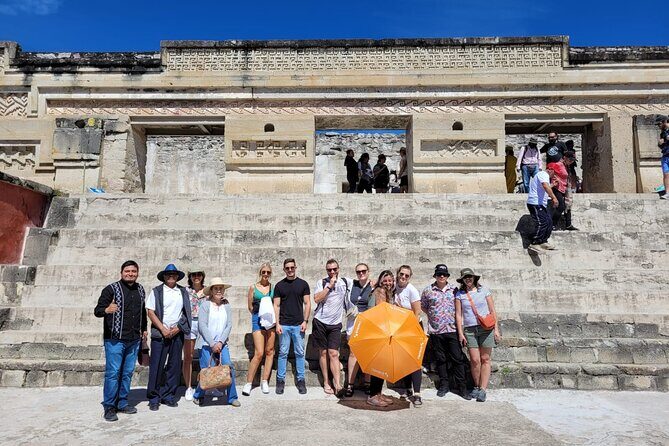 Hierve el Agua, Tule Tree, Mitla and Mezcal Distillery Tour - Mitla archaeological site: mosaics, tombs, and stairs