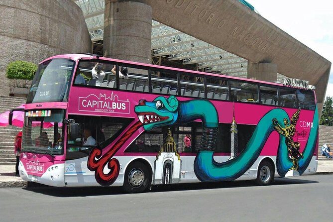 Hop-on Hop-off or Night Tour Tourist Bus in Mexico City - From El Ángel to the Zócalo: where the big landmarks live