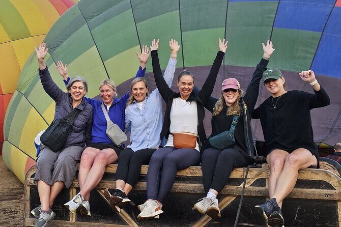 Hot air balloon adventure over Teotihuacan - Landing, Toast, and Your Certificate Moment