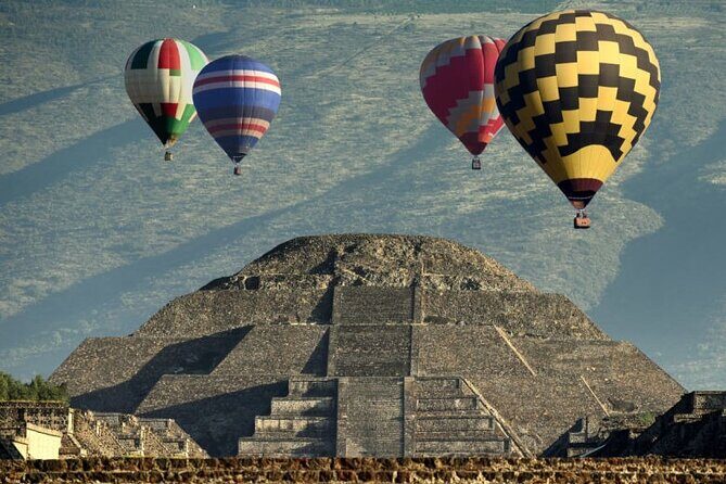 Hot Air Balloon Ride over Teotihuacan - Landing, Then Ruins Time: Walking, Learning, and Climbing