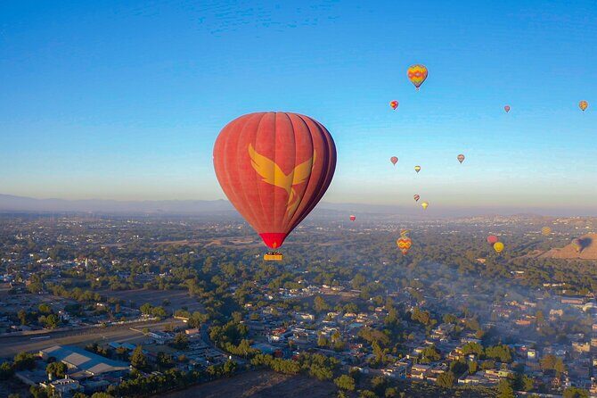 Hot Air Balloon Ride Over Teotihuacán Pyramids from Mexico City - Teotihuacán Pyramids Look Different From Above