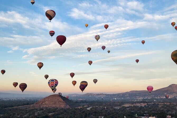 Hot Air Balloon Ride Over Teotihuacan With Guided Tour And Cave - Spa Termal Tlalocan cave time: the skylight darkroom moment