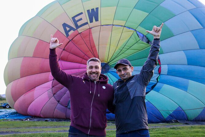 Hot air balloon ride with breakfast in Cueva from CDMX - The 45–60 Minute Balloon Flight Over Teotihuacán Valley