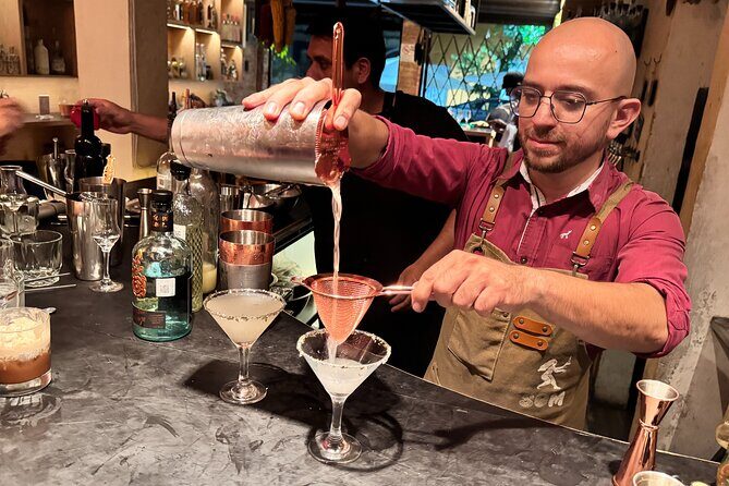 Mexican Spirits Tasting & Cocktail Masterclass - Included value: 4 spirits, 2 cocktails, snacks, tools, and a guide