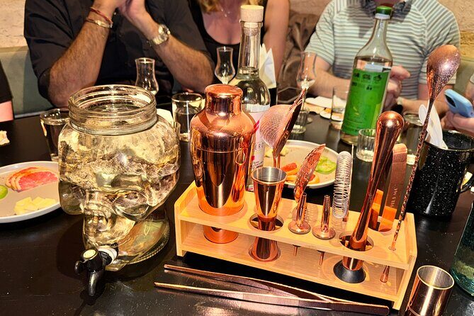 Mexican Spirits Tasting & Cocktail Masterclass - From tasting notes to real cocktails: making two drinks with the spirits you tried
