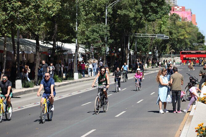 Mexico City Bike Rental - Angel of Independence Area - What’s not included (and what to plan for)